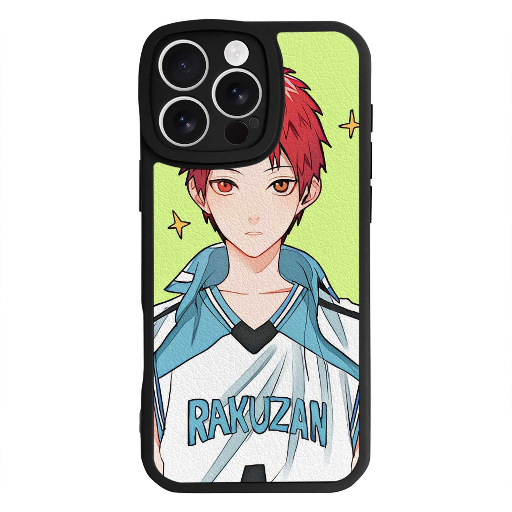 （画像用） ハイキュー!! Haikyu!! 【iPhone 16シリーズ対応】シリコンスマホケース（レザー調） 材質：シリコン